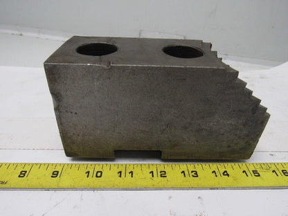 Huron T15 Lathe Chuck Soft Jaws 6-1/4"L x 2-1/2"W X3-1/4"T Lot of 3