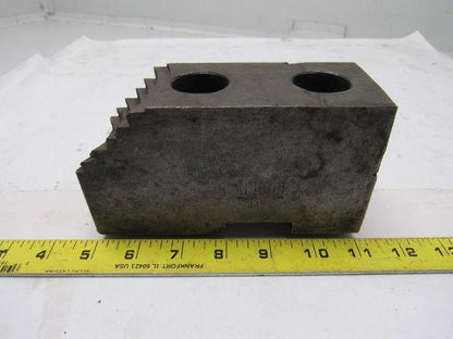 Huron T15 Lathe Chuck Soft Jaws 6-1/4"L x 2-1/2"W X3-1/4"T Lot of 3