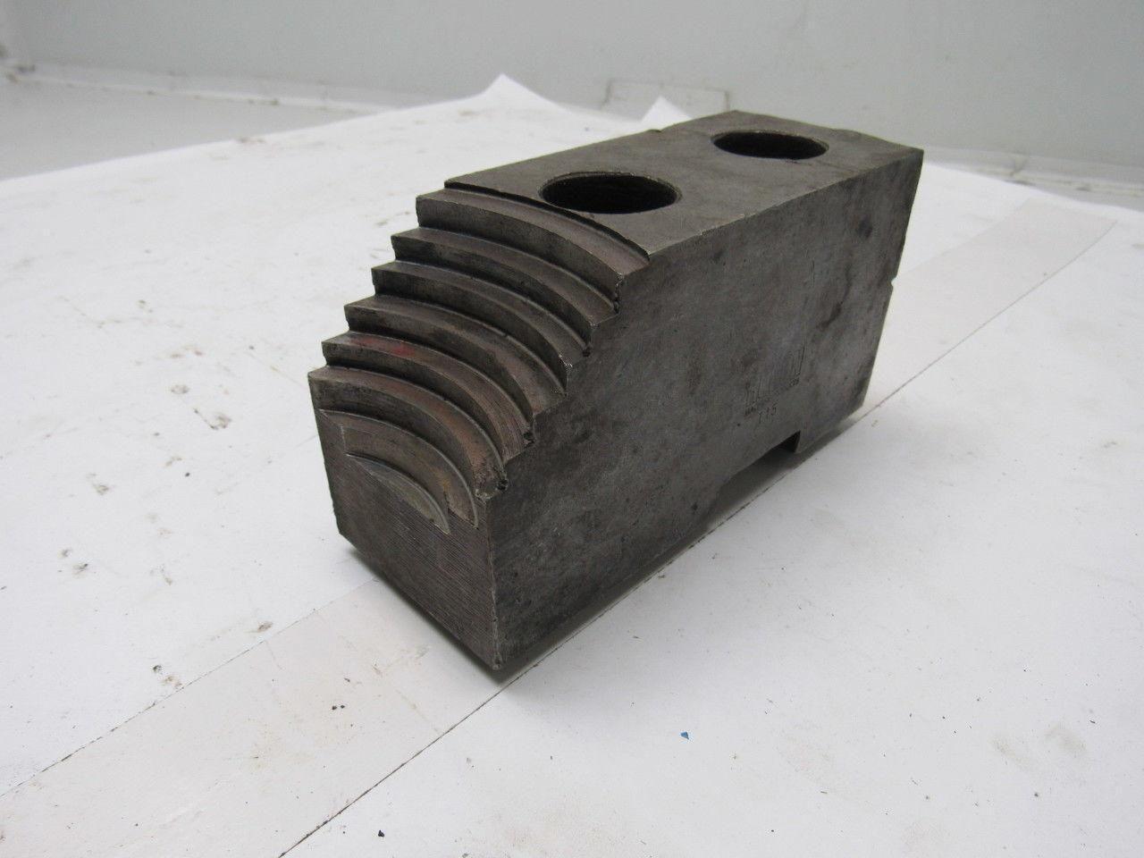 Huron T15 Lathe Chuck Soft Jaws 6-1/4"L x 2-1/2"W X3-1/4"T Lot of 3