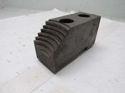 Huron T15 Lathe Chuck Soft Jaws 6-1/4"L x 2-1/2"W X3-1/4"T Lot of 3