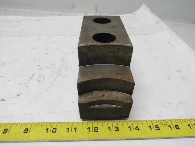 Huron T11248 Lathe Chuck Soft Jaws 6"L x 2-1/2"W X3-1/4"T Lot of 3
