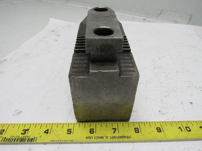 Huron T15A75 Lathe Chuck Soft Jaws 6-1/2"L x 2-1/2"W X3"T Lot of 3