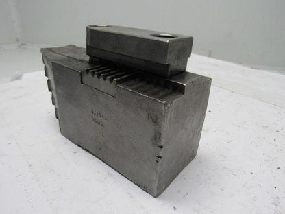 Huron T15A75 Lathe Chuck Soft Jaws 6-1/2"L x 2-1/2"W X3"T Lot of 3