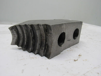 Huron T15A75 Lathe Chuck Soft Jaws 6-1/2"L x 2-1/2"W X3"T Lot of 3