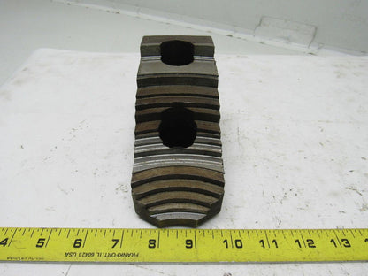 Huron T15 Lathe Chuck Soft Jaws 5-1/2"L x 2-1/2"W X3-1/4"T Lot of 3
