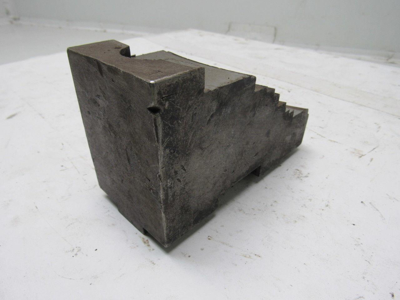 Huron T15 Lathe Chuck Soft Jaws 5-1/2"L x 2-1/2"W X3-1/4"T Lot of 3