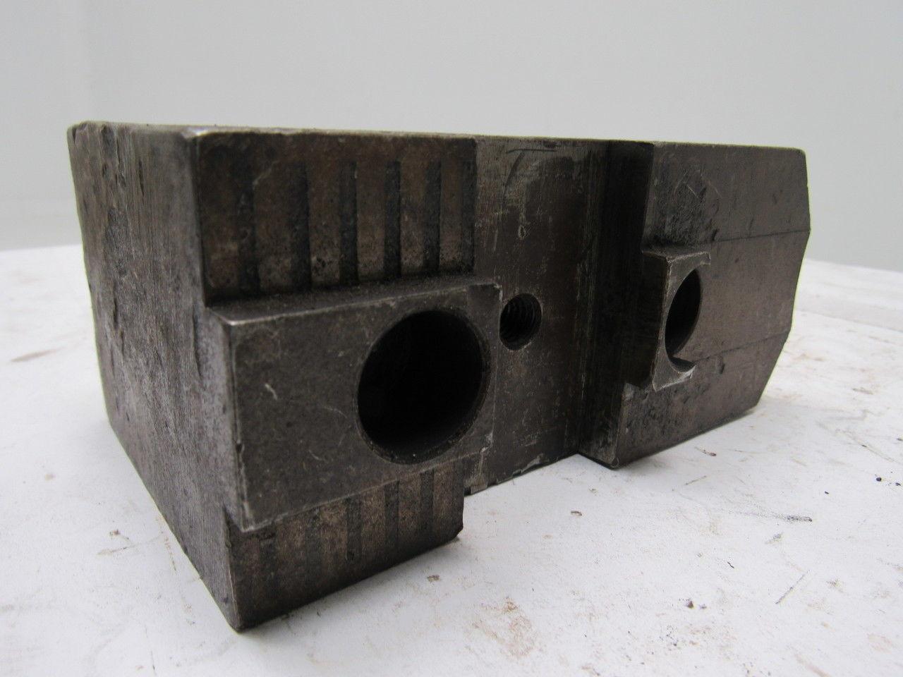 Huron T15 Lathe Chuck Soft Jaws 5-1/2"L x 2-1/2"W X3-1/4"T Lot of 3