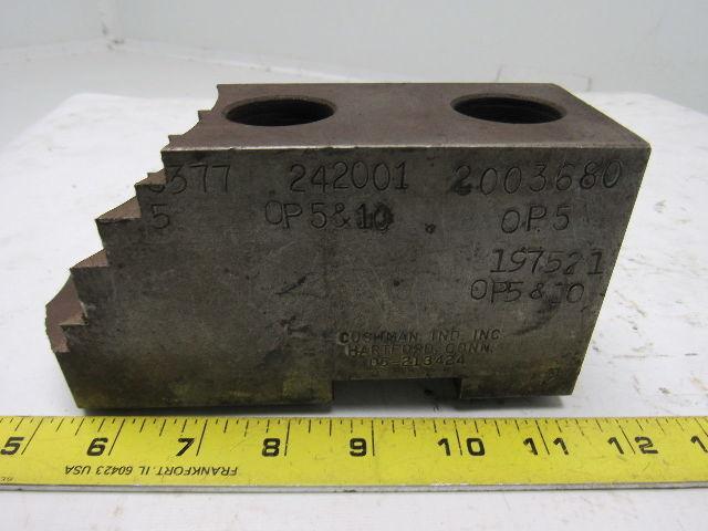 Cushman 05-213424 Lathe Chuck Soft Jaws 6-3/4"L x 2-1/2"W X3-1/4"T Lot of 3