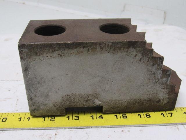 Cushman 05-213424 Lathe Chuck Soft Jaws 6-3/4"L x 2-1/2"W X3-1/4"T Lot of 3