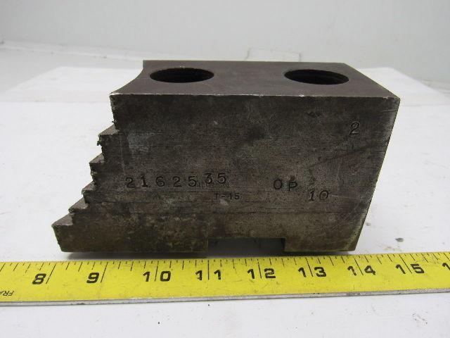 Huron T15 Lathe Chuck Soft Jaws 5-1/2"L x 2-1/2"W X3-1/4"T Set of 3