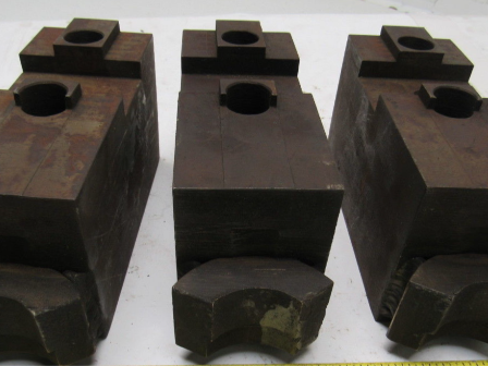 Huron T15 Lathe Chuck Soft Jaws 6"L x 2-1/2"W X3-1/4"T Lot of 3