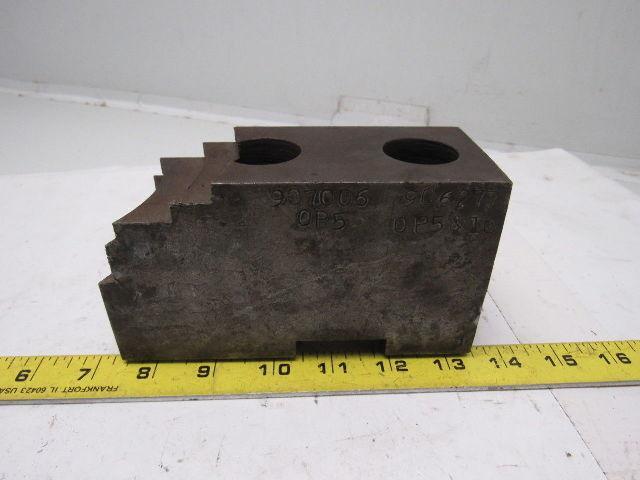 Huron T11248 Lathe Chuck Soft Jaws 6"L x 2-1/2"W X3-1/4"T Lot of 3