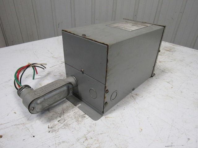 Powertran PT102-3K 3KVA Transformer 240x480V Primary 120/240V Secondary