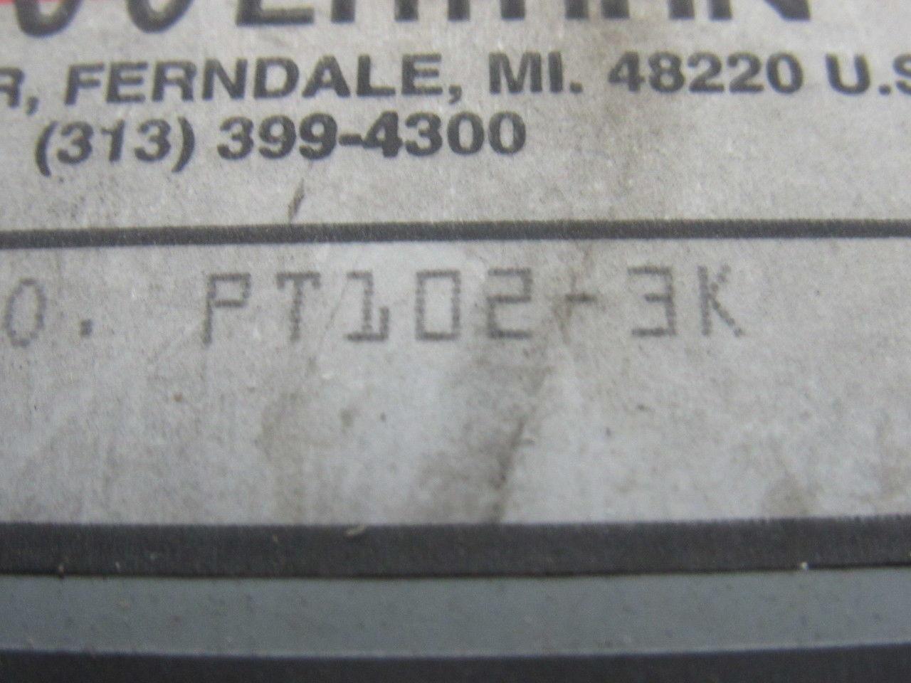 Powertran PT102-3K 3KVA Transformer 240x480V Primary 120/240V Secondary