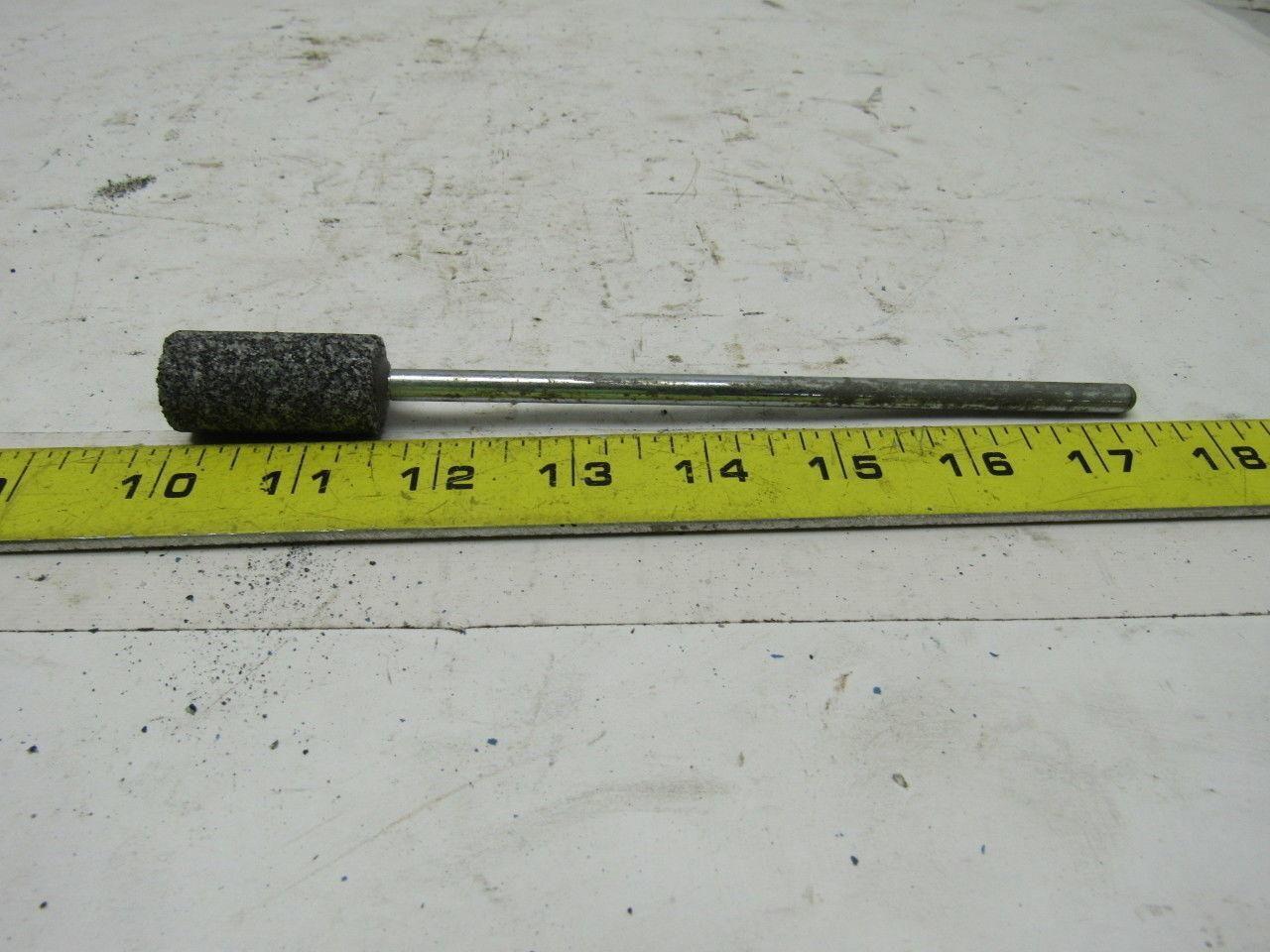 Grier Abrasives 3/4x1-1/2x7-1/2"OAL Mandrel Mounted Grinding Point Gray 50 Pcs