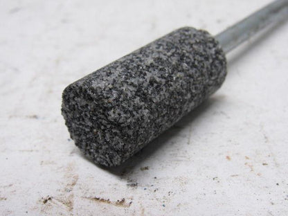 Grier Abrasives 3/4x1-1/2x7-1/2"OAL Mandrel Mounted Grinding Point Gray 50 Pcs