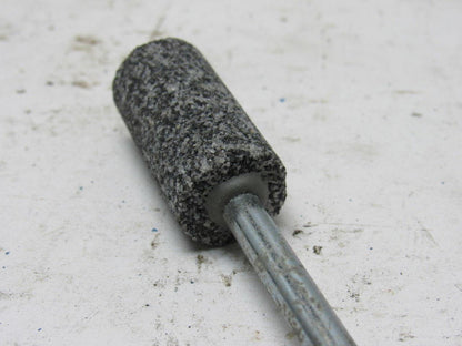 Grier Abrasives 3/4x1-1/2x7-1/2"OAL Mandrel Mounted Grinding Point Gray 50 Pcs