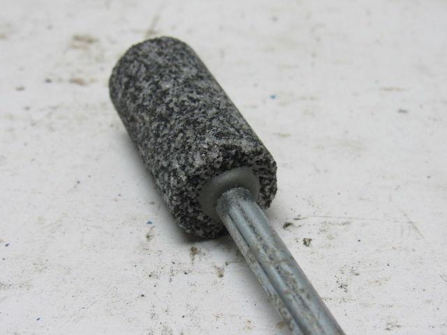 Grier Abrasives 3/4x1-1/2x7-1/2"OAL Mandrel Mounted Grinding Point Gray 50 Pcs