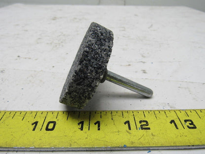 Grier Abrasives 1/2x2x2-1/4"OAL T Type Mandrel Mounted Grinding Point Gray 50PCS
