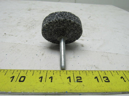 Grier Abrasives 1/2x2x2-1/4"OAL T Type Mandrel Mounted Grinding Point Gray 50PCS
