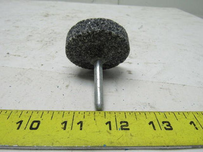 Grier Abrasives 1/2x2x2-1/4"OAL T Type Mandrel Mounted Grinding Point Gray 50PCS