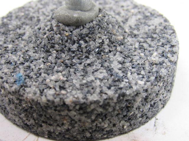 Grier Abrasives 1/2x2x2-1/4"OAL T Type Mandrel Mounted Grinding Point Gray 50PCS
