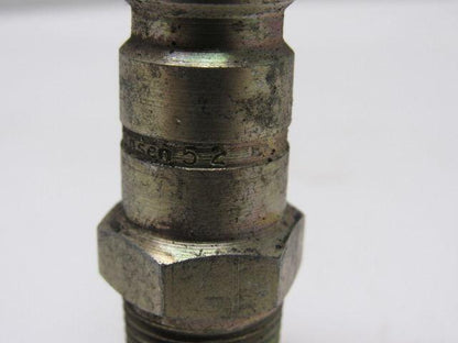 Hanson #52 Steel Male Ball Lock Pneumatic Quick Connect Fitting 3/8 NPT Male