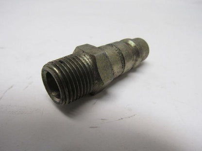 Hanson #52 Steel Male Ball Lock Pneumatic Quick Connect Fitting 3/8 NPT Male