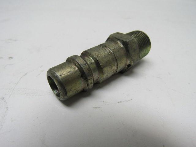 Hanson #52 Steel Male Ball Lock Pneumatic Quick Connect Fitting 3/8 NPT Male