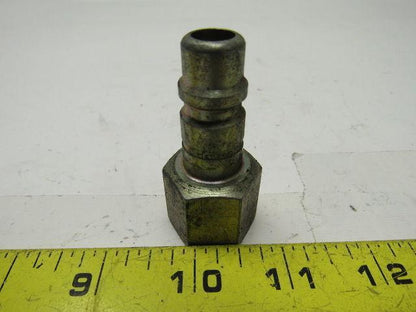 Hanson #55 Steel Male Ball Lock Pneumatic Quick Connect Fitting 1/2 NPT Female