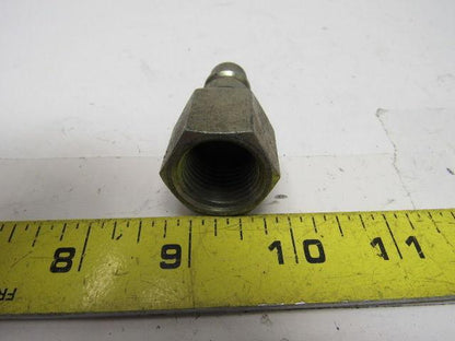 Hanson #55 Steel Male Ball Lock Pneumatic Quick Connect Fitting 1/2 NPT Female