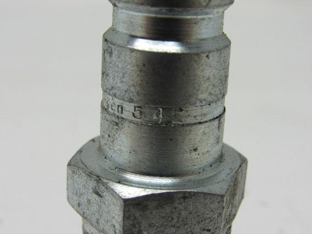 Hanson/Dixon #54E Steel Male Ball Lock Pneumatic Quick Connect  3/8 NPT Male