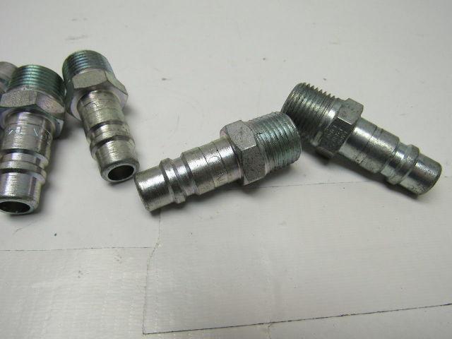 Hanson/Dixon #54E Steel Male Ball Lock Pneumatic Quick Connect  3/8 NPT Male