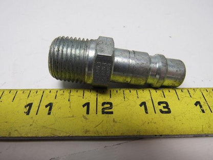 Hanson/Dixon #54E Steel Male Ball Lock Pneumatic Quick Connect  3/8 NPT Male