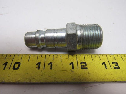 Hanson/Dixon #54E Steel Male Ball Lock Pneumatic Quick Connect  3/8 NPT Male