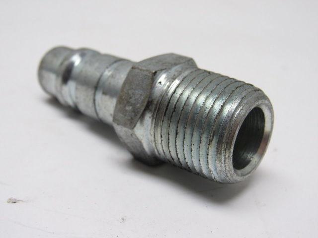 Hanson/Dixon #54E Steel Male Ball Lock Pneumatic Quick Connect  3/8 NPT Male