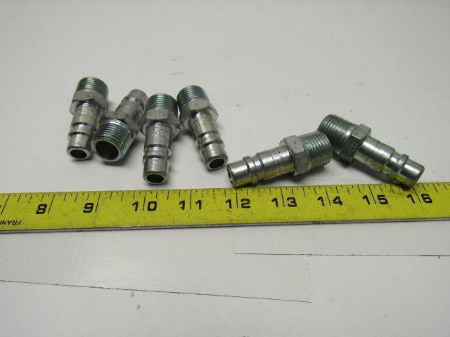 Hanson/Dixon #54E Steel Male Ball Lock Pneumatic Quick Connect  3/8 NPT Male