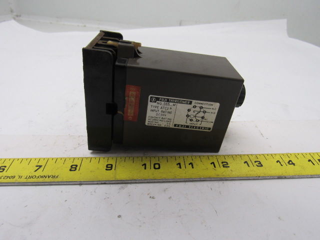Fuji Electric G65M ATC2 P DC24V Thyristimer w/Socket Base Recept 0.5-5 Seconds