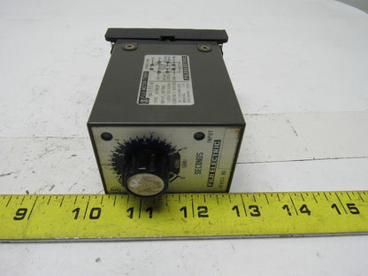 Fuji Electric :48M ATM2P Motor Timer 0-6 Seconds w/Base Recept