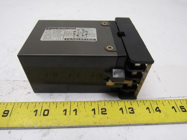 Fuji Electric :48M ATM2P Motor Timer 0-6 Seconds w/Base Recept