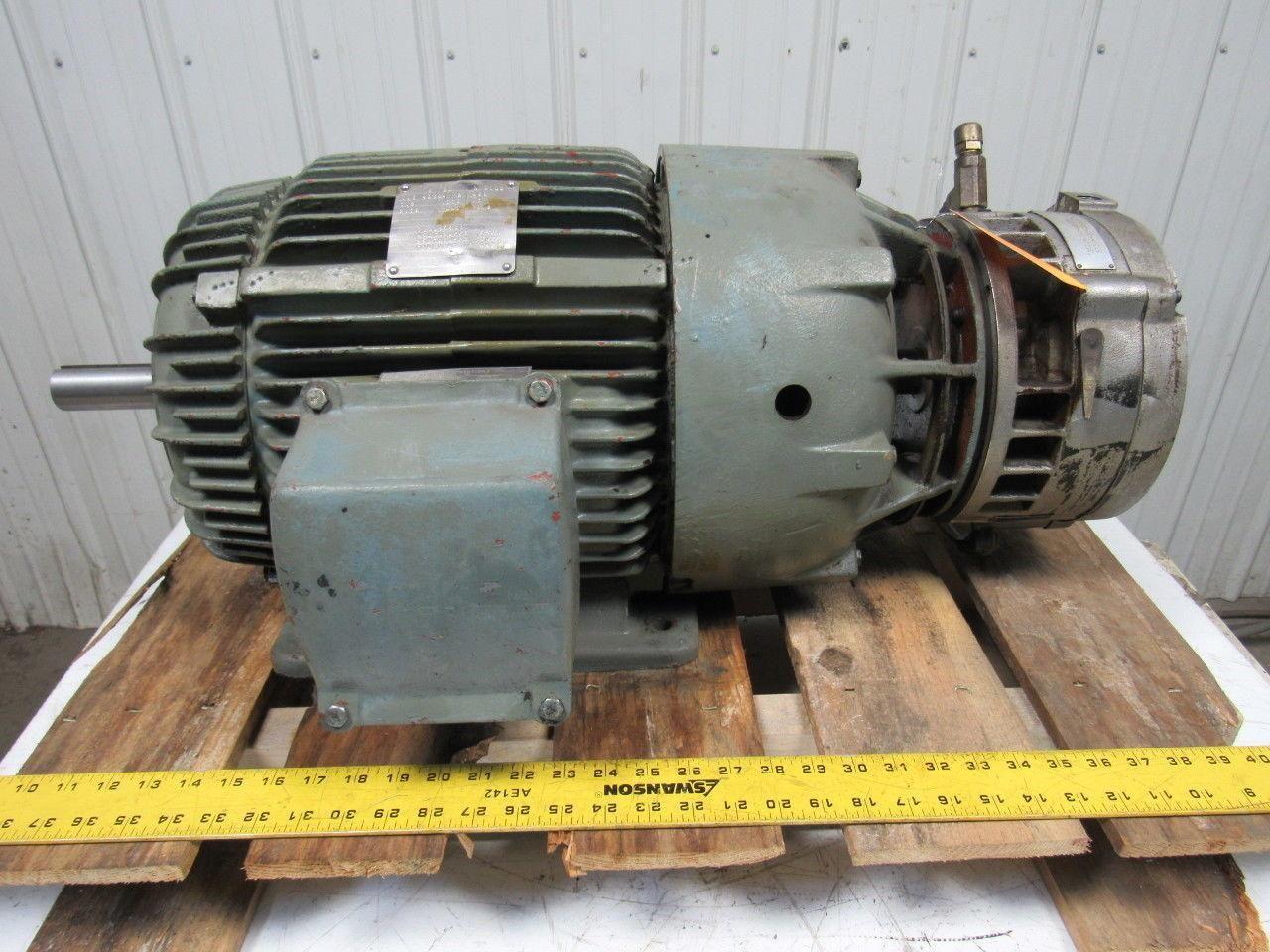 WESTINGHOUSE 7-1/2 / 3-3/4HP LIFELINE T 2 Speed Electric Motor 880/1770RPM 256U