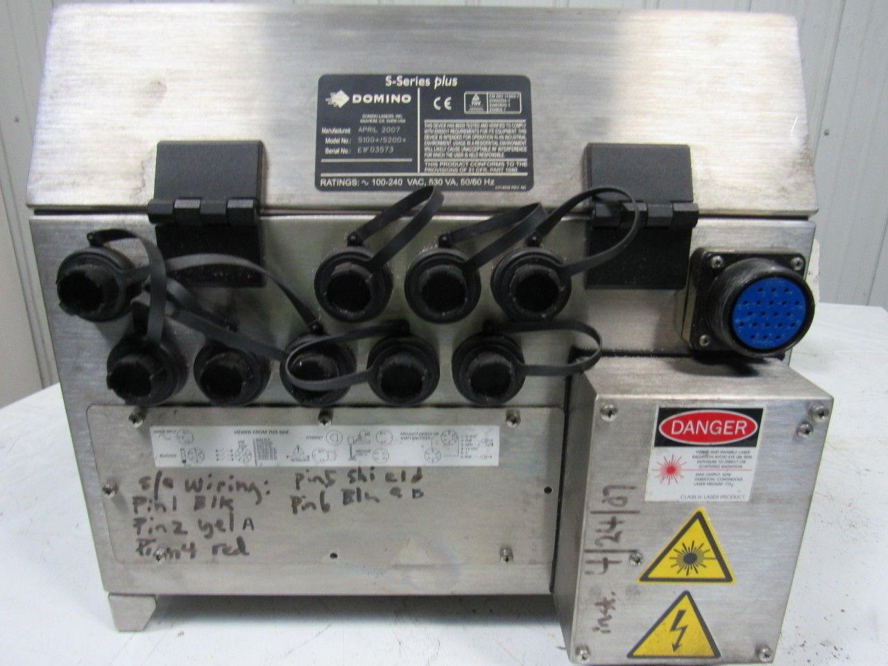 Domino S100+/S200+  W/S300+ Purple Laser Coding/Marking/Label System