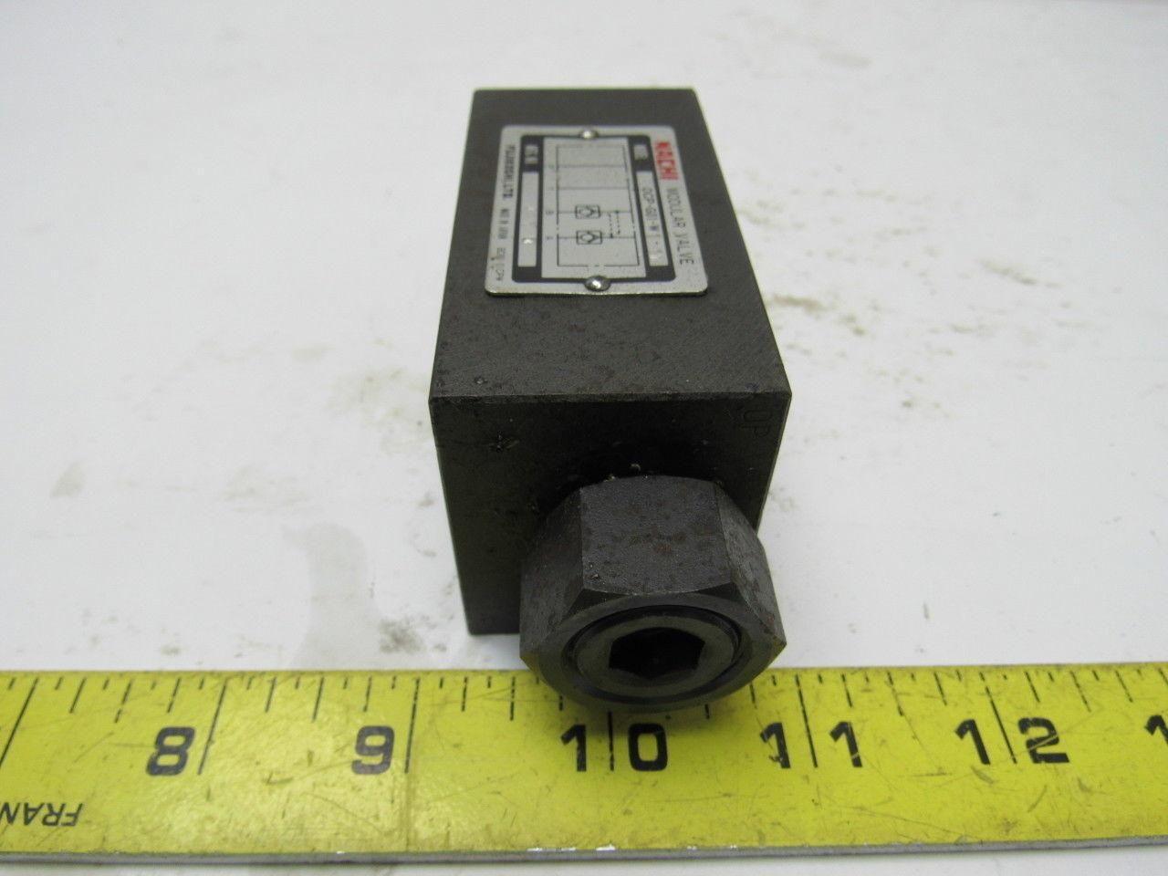 Nachi OCP-G01-W1-11 Pilot Operated Check Modular Valve Hydraulic