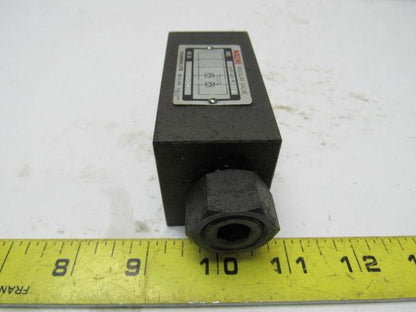 Nachi OCP-G01-W1-11 Pilot Operated Check Modular Valve Hydraulic