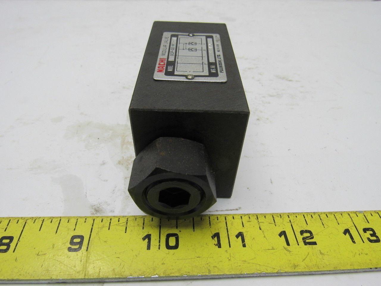 Nachi OCP-G01-W1-11 Pilot Operated Check Modular Valve Hydraulic
