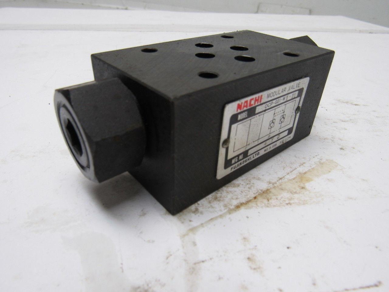 Nachi OCP-G01-W1-11 Pilot Operated Check Modular Valve Hydraulic
