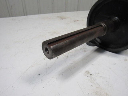 Rubber Coated Steel Conveyor Pulley Roller 6-3/4"x13-3/4"L