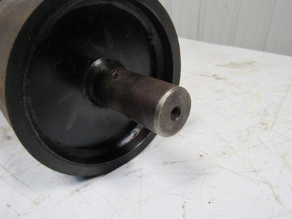 Rubber Coated Steel Conveyor Pulley Roller 6-3/4"x13-3/4"L
