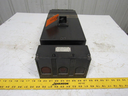 Westinghouse 800A 2 Pole 8000/3500 Trip Amp  600V Molded Case Breaker