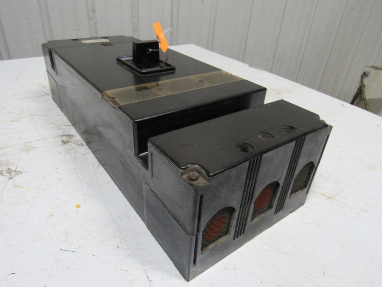 Westinghouse 800A 2 Pole 8000/3500 Trip Amp  600V Molded Case Breaker